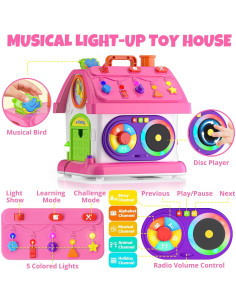 Juguetes Montessori Interactivos Cymy para Niñas 1-2 Años 2