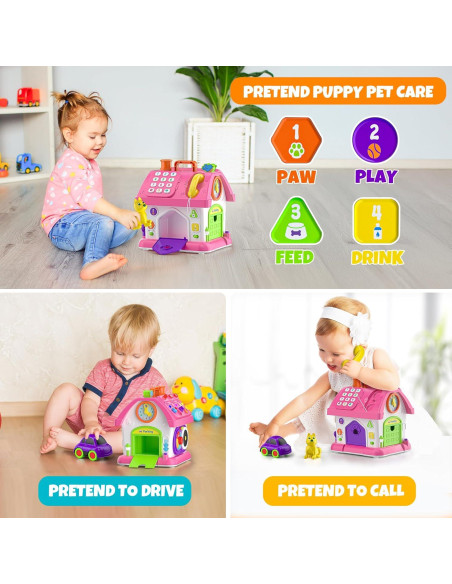 Juguetes Montessori Interactivos Cymy para Niñas 1-2 Años