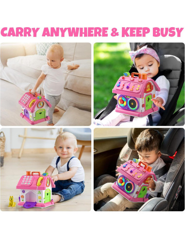 Juguetes Montessori Interactivos Cymy para Niñas 1-2 Años