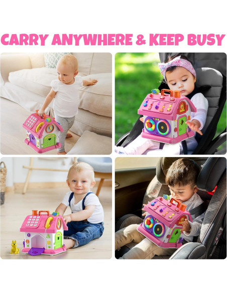 Juguetes Montessori Interactivos Cymy para Niñas 1-2 Años