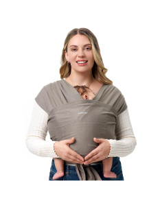 Fular Portabebés Momcozy Marrón Ajustable 3.6-15.9 kg