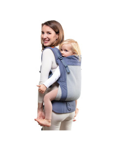 Portabebés Beco Gris Oscuro - Transpirable Malla 3D 9-27 kg