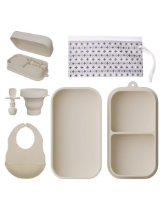 Juego de Alimentación de Silicona Proium para Bebés Portátil
