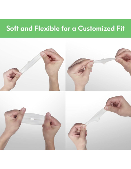 Cojín para Extractor de Leche Mompmuir - XL, 2 Pcs, Silicona