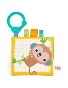 Libro Suave Amigos del Safari Bright Starts - Primer Libro Bebé