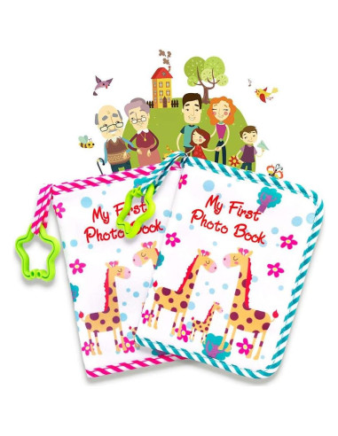 Álbum de Fotos de Tela Suave Buviagem Verde 17 Fotos