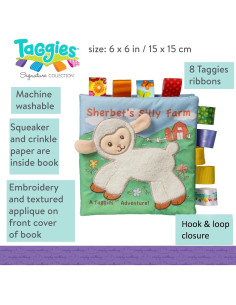 Libro Suave Cordero Sherbet Mary Meyer 15.24cm 8 Páginas 2