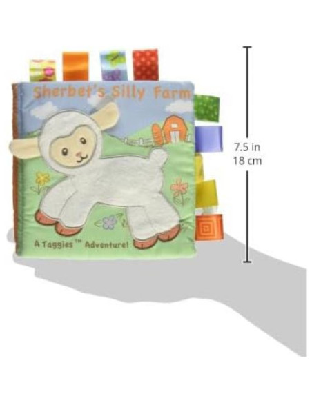 Libro Suave Cordero Sherbet Mary Meyer 15.24cm 8 Páginas