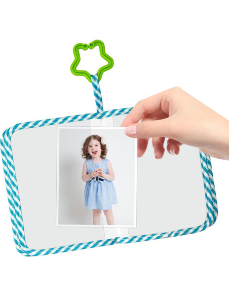 Álbum de Fotos para Bebé Grekos A, Tela Suave 17 Fotos 10x15 cm