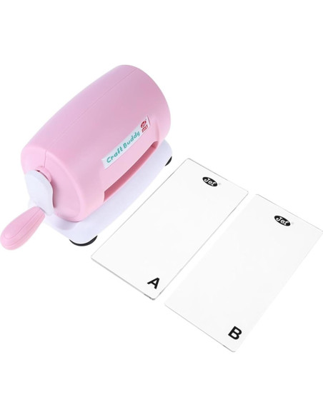 Máquina de Corte Die Briartw Mini Rosa con Almohadillas