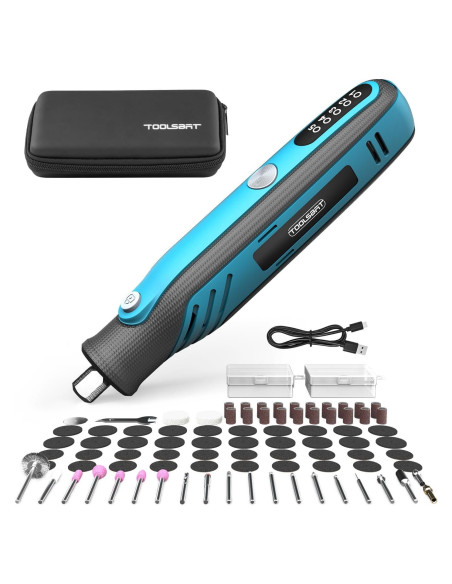 Kit Herramienta Rotativa Inalámbrica TOOLSBAT 4V 84 Accesorios