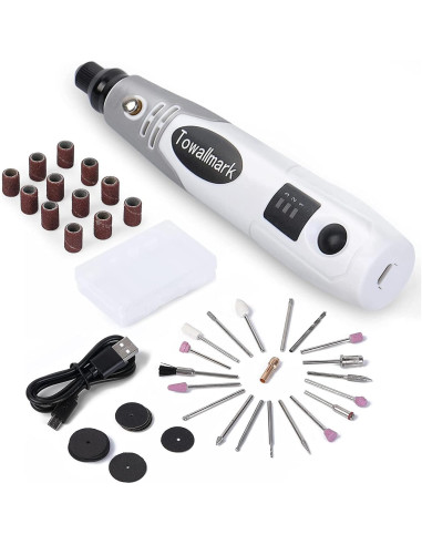Herramienta Rotativa Inalámbrica Towallmark 3.6V con 50 Accesorios