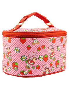 Bolsa de Maquillaje Fresa Shortcake - Organizador Viaje 15.2x21.6cm
