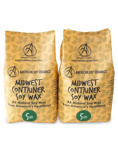 Cera de Soja en Granos American Soy 4.54 kg para Velas