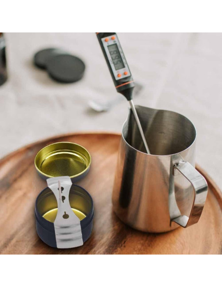 Latas de Vela Bunhut 5 oz Paquete de 24 Tarros Negros