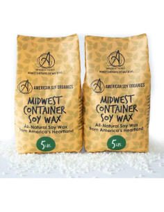 Cera de Soja en Granos American Soy 4.54 kg para Velas 2