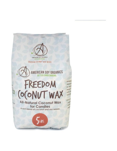 Perlas de Cera de Coco American Soy Organics 2.27 kg - Suministros para Velas