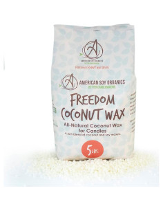 Perlas de Cera de Coco American Soy Organics 2.27 kg - Suministros para Velas 2