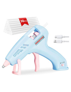 Pistola de Silicona Caliente Inalámbrica HHDQYMSG 20W 2000mAh