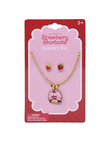 Conjunto de Joyería Fresa Shortcake HER para Niñas 3+