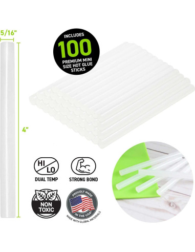 Palitos de Pegamento Caliente Mini Surebonder DT-100 100 Pzas