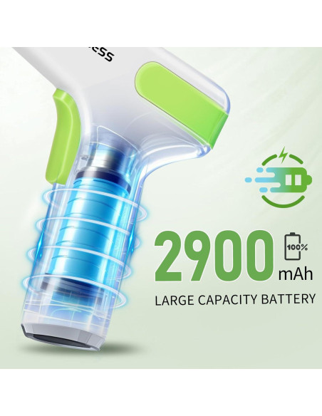 Pistola de Pegamento Inalámbrica WorkBless 2900mAh 20 Barras