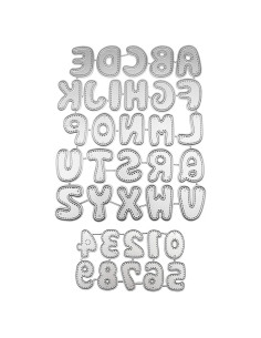 Set de 36 Troqueles de Corte Metálicos para Scrapbooking