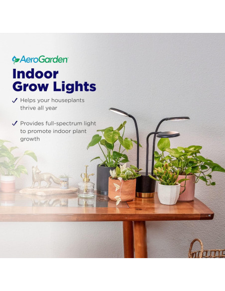 Luz de Crecimiento AeroGarden Trio LED 15W para Plantas