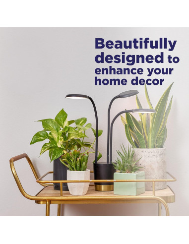 Luz de Crecimiento AeroGarden Trio LED 15W para Plantas