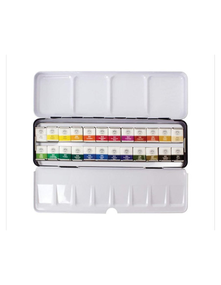 Juego de acuarelas Mungyo Professional 24 colores en estuche