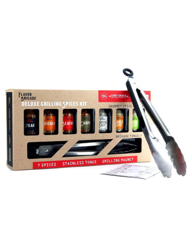 Set de Regalo de Parrilla Deluxe Millhouse 17 Piezas Gourmet