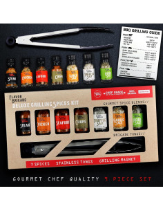 Set de Regalo de Parrilla Deluxe Millhouse 17 Piezas Gourmet 2