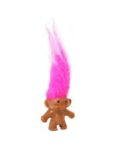 Mini Trolls Vintage de PVC - Paquete de 12 Piezas 3.81 cm