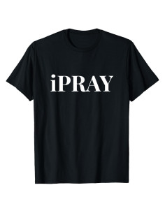 Camiseta I Pray para Hombres - 100% Algodón - Regalo Original