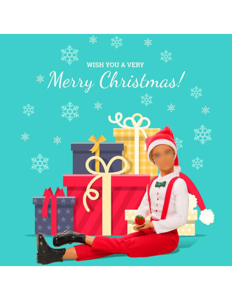 Disfraz de Navidad Miunana para Muñeco 30.48 cm 17 PCS