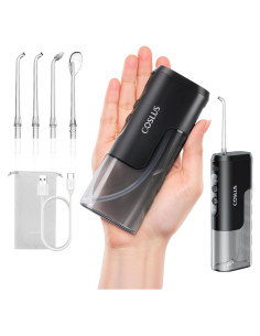 Irrigador Oral Inalámbrico COSLUS T40 Mini Portátil Negro