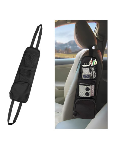 Organizador Lateral de Asiento de Coche QUICTO - 5 Bolsillos