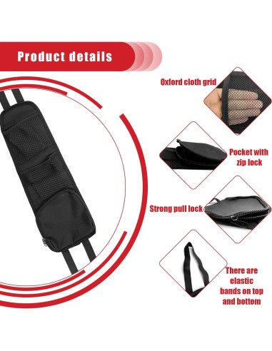 Organizador Lateral de Asiento de Coche QUICTO - 5 Bolsillos