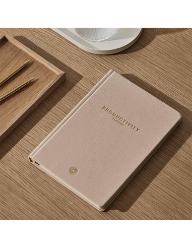 Planificador de Productividad A5 Intelligent Change Beige