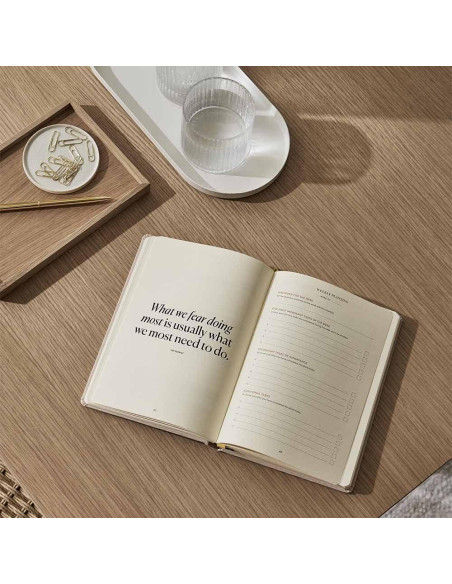 Planificador de Productividad A5 Intelligent Change Beige