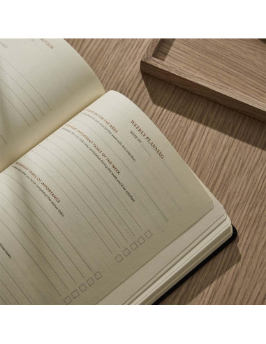 Planificador de Productividad A5 Intelligent Change Beige