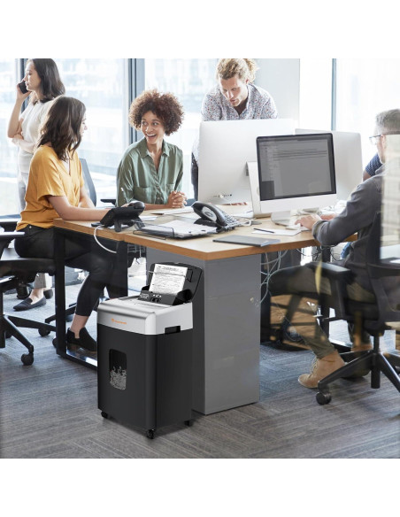 Destructora de papel Bonsaii 110 hojas automática P-4 seguridad Destructora de papel Bonsaii 110 hojas automática P-4 seguridad