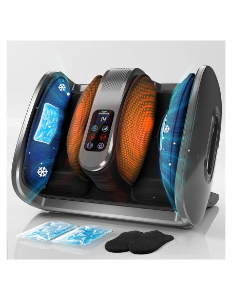 Masajeador de pies SUMELL con calor y hielo - Shiatsu profundo