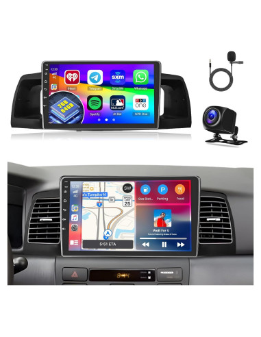 Estéreo de coche Inefala para Toyota Corolla 2005-2012 2+64GB