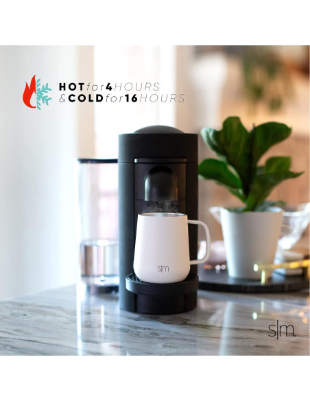 Taza de Viaje Simple Modern Voyager 12oz Acero Inoxidable Negro Taza de Viaje Simple Modern Voyager 12oz Acero Inoxidable Negro