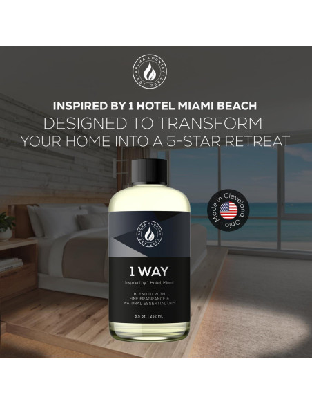 Aceite Difusor Aroma Country Santal 118 ml - Fragancia Premium