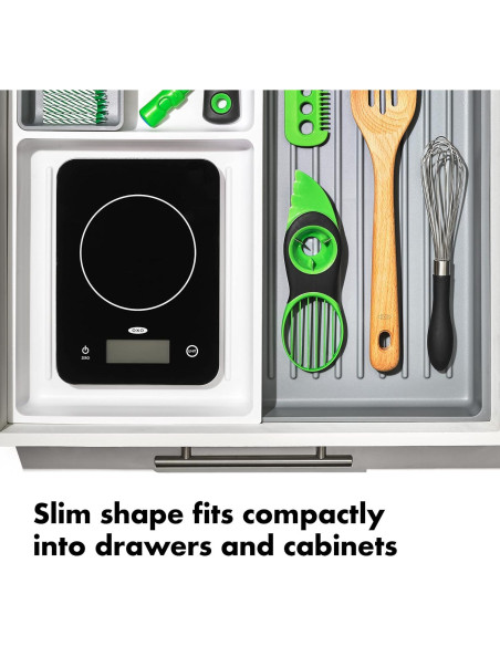 Balanza de Cocina Digital OXO Good Grips 5kg Vidrio