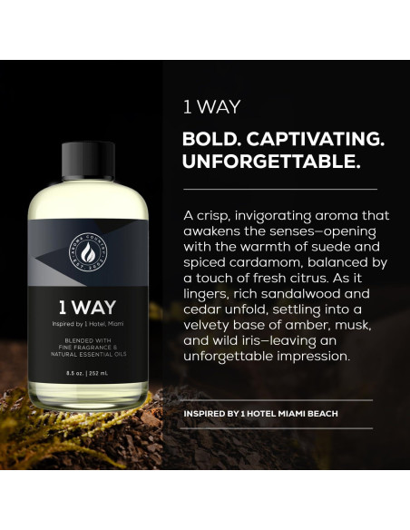 Aceite Difusor Aroma Country Santal 118 ml - Fragancia Premium