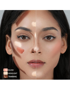 Juego de Varitas de Belleza Anglicolor 3 en 1 - Rubor, Contorno e Iluminador 2