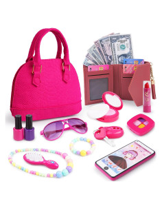 Bolso de Juguete para Niñas Hilsoeet con Accesorios 3-8 Años